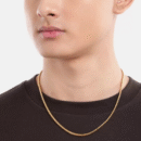 Unisex Gold Snake Chain