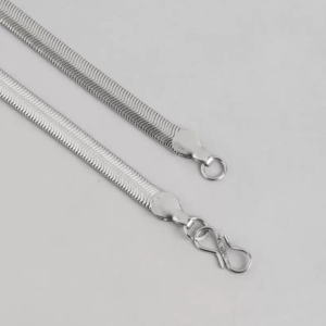 Unisex Silver Snake Chain - Image 4