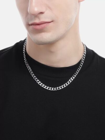 Unisex Silver Chain