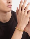 Men’s Gold Plated Cuban Link Chain Bracelet